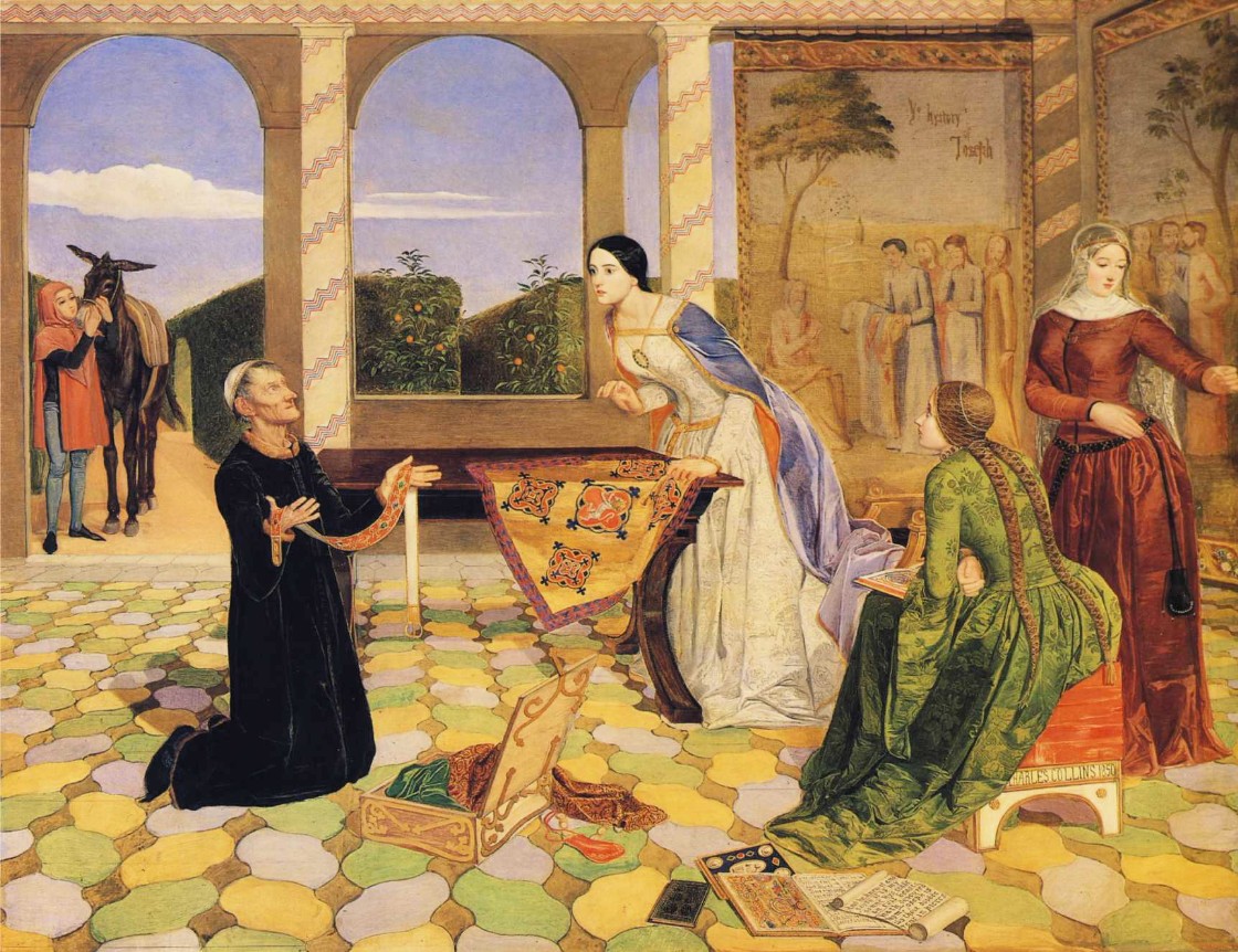 Berengaria's Alarm for the Safety of her Husband, Richard Coeur de Lion, awakened by the sight of his girdle offered for sale at Rome