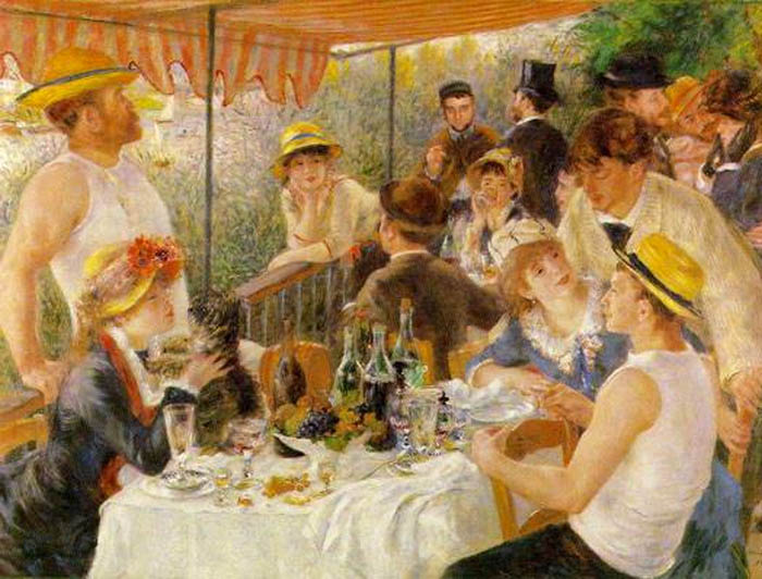 Luncheon of the Boating Party (1881) by Pierre Auguste Renoir