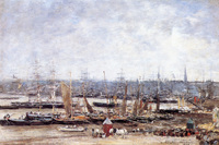 Bordeaux, Panorama of the River, View as Seen from the Quai des Chartons