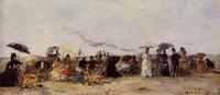 Trouville, Beach Scene