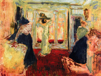 Madame Hessel at the Milliner