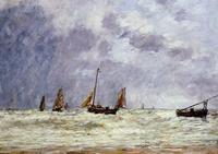 Berck, the Departure of the Boats