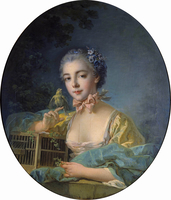 Portrait of Marie-Emilie Baudouin, Daughter of the Artist