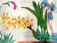 Flower Still LIfe with Orchids