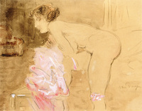 Young Woman at Her Toilette
