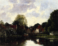 Canel near Dordrecht