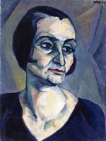 Expressionist Portrait of a Woman