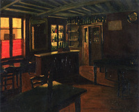 Drinking Room at the La Croix-Vert in Moret