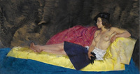 The young model