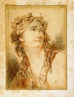 Head of Bacchante