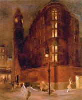 Jefferson Market Jail, Night