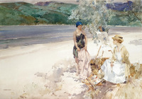 On a West Highland beach