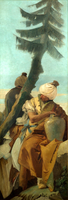Two Orientals seated under a Tree