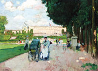 A Walk in the Luxembourg Garden
