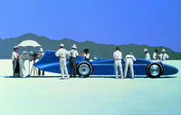 Bluebird at Bonneville