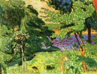 Garden at Vernon; Landscape by the Seine