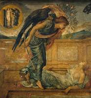 Cupid Finding Psyche Asleep By a Fountain