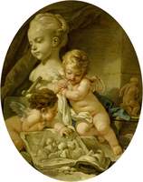 Cupids Emblematic of the Arts, Sculpture