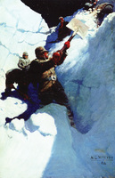 From an Upper Snow Platform
