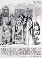 Dante Drawing an Angel on the First Anniversary of the Death of Beatrice