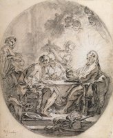 Pilgrims at Emmaus