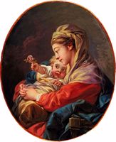 Virgin and Child with a Rose