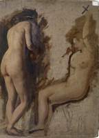 Two Female Nudes