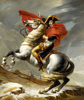 Napoleon Crossing the Alps (Versailles 1)