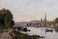 Rouen, View over the River Seine