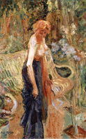 Femme debout