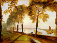 Mortlake Terrace, the Seat of William Moffat, Summer's Evening