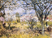 Spring at Moret-sur-Loing