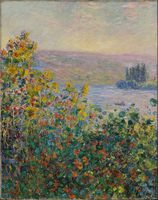 Flowerbeds at Vetheuil