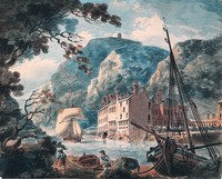 The Avon Gorge at Bristol, with the Old Hot Wells House
