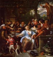 Merry Company on a Terrace