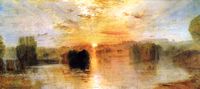 The Lake, Petworth, Sunset; Sample Study