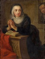 Kneeling Nun, Verso