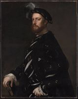 Portrait of a Man Holding a Book