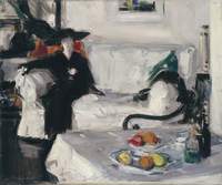 Interior with Figure