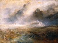 Rough Sea with Wreckage