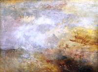 Stormy Sea with Dolphins