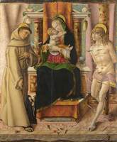 The Virgin and Child with Saints Francis and Sebastian
