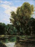 A Corner of Hampstead Ponds, London