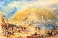 Heidelberg with a Rainbow