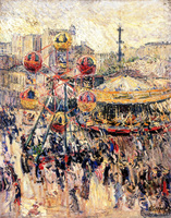 Merry-Go-Round in Montmarnasse