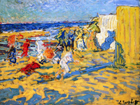 Beach with People