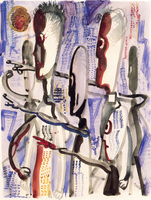 Stickmen in Blue