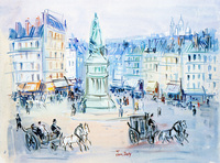 Paris, place Clicny