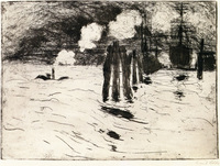 Hamburg, Boats in Port