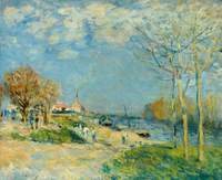 The Banks of the River Seine around Louveciennes
